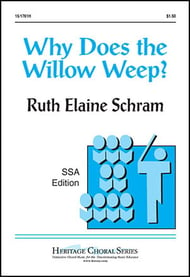 Why Does the Willow Weep? SSA choral sheet music cover